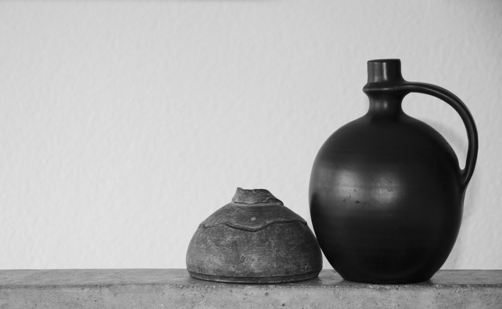Nikon D7000 sample photo. Minimal, vases, nero photography