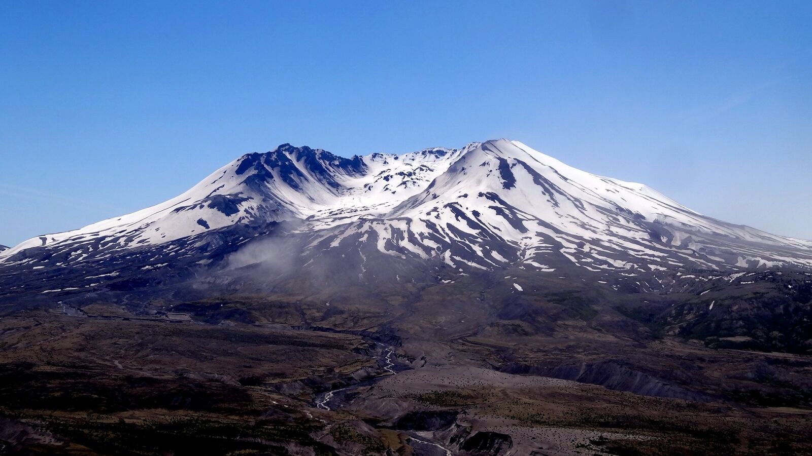 Sony Cyber-shot DSC-HX20V sample photo. Mountain, volcano, snow photography