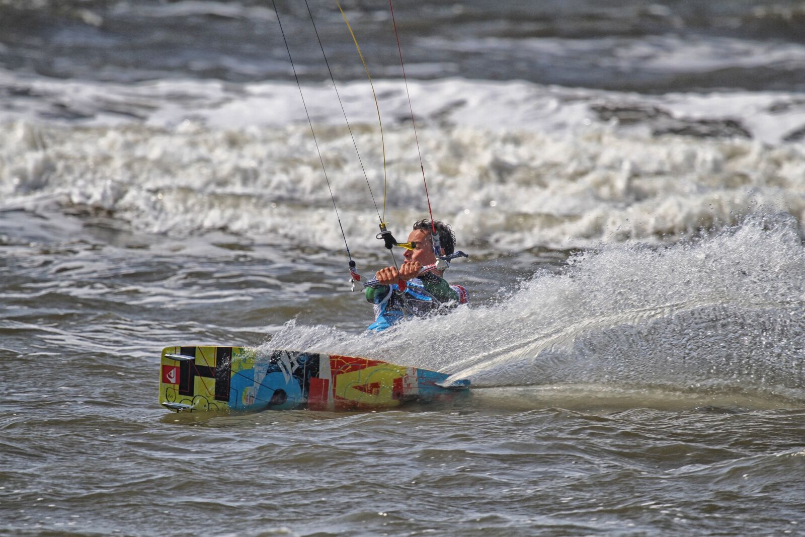 Canon EOS 7D sample photo. Kite surfing, st peter photography