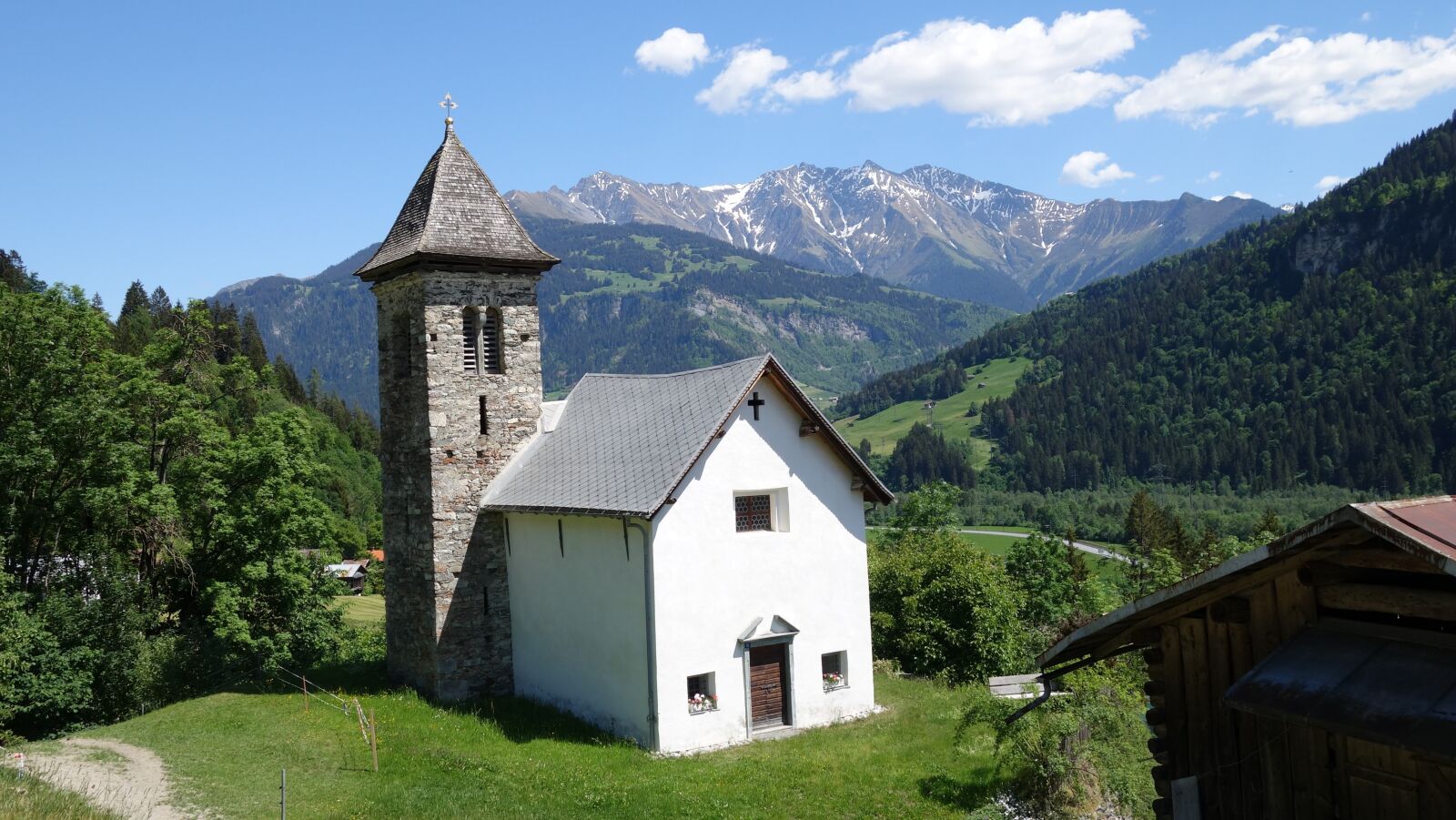 Sony Cyber-shot DSC-RX100 II sample photo. Chapel, graubünden, nature photography