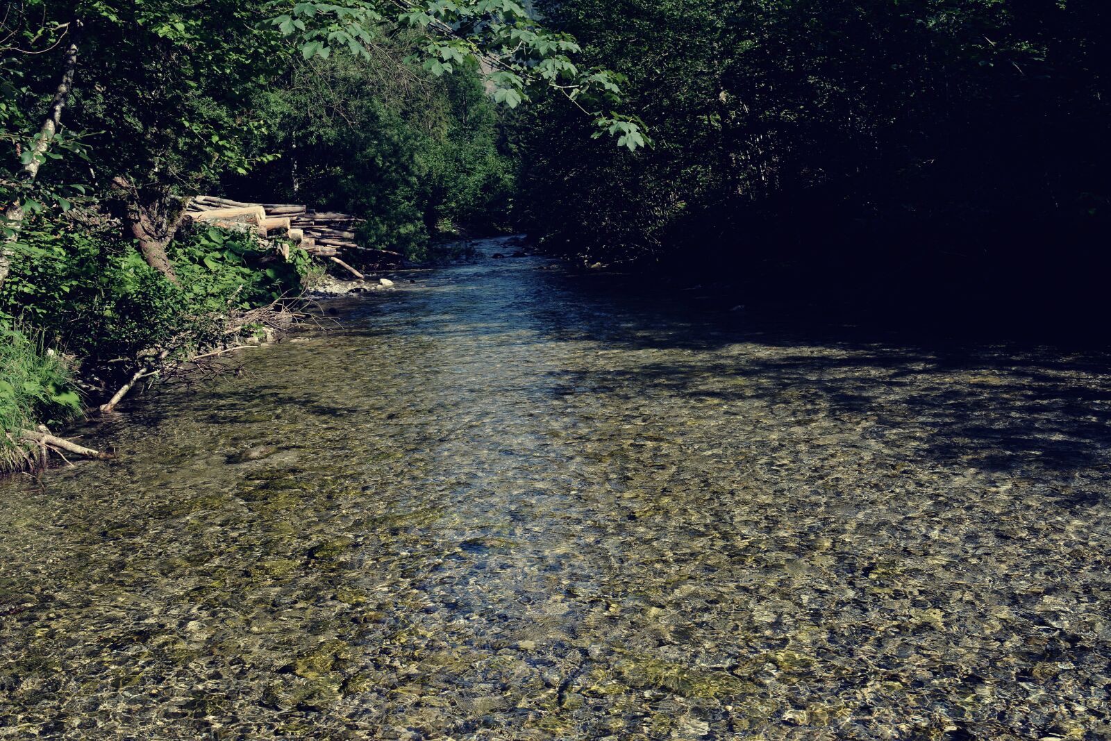 Nikon D5200 sample photo. Mountain river, nature, clear photography