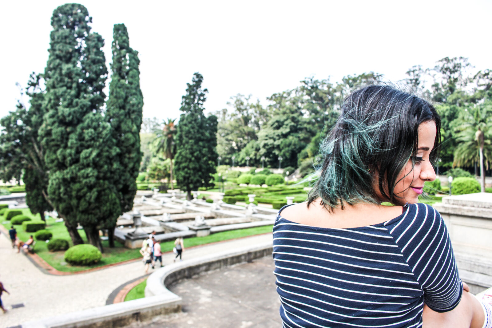 Canon EOS 700D (EOS Rebel T5i / EOS Kiss X7i) sample photo. Girl, greenhair photography