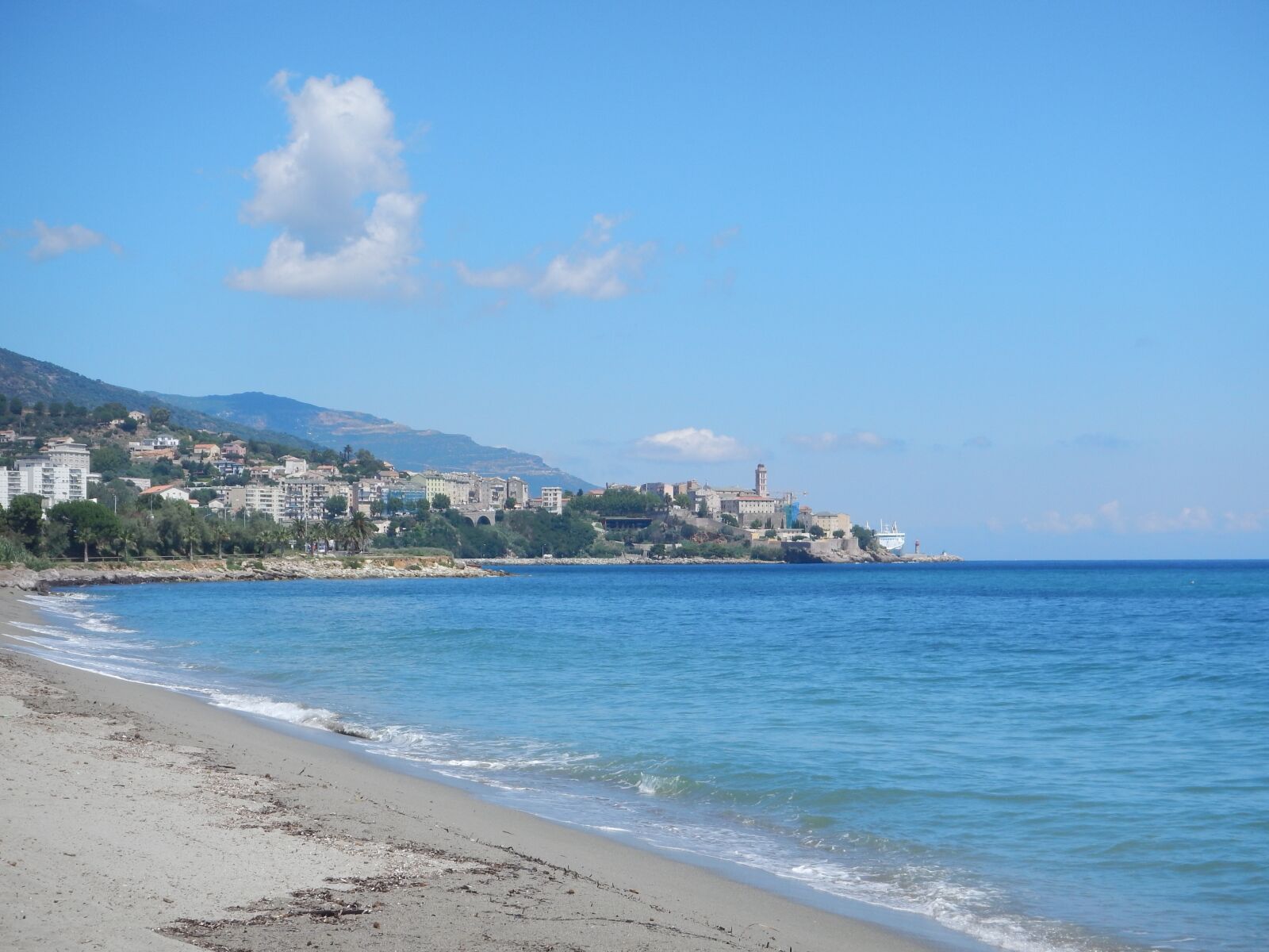 Nikon Coolpix AW110 sample photo. Corsican, beach, bastia photography