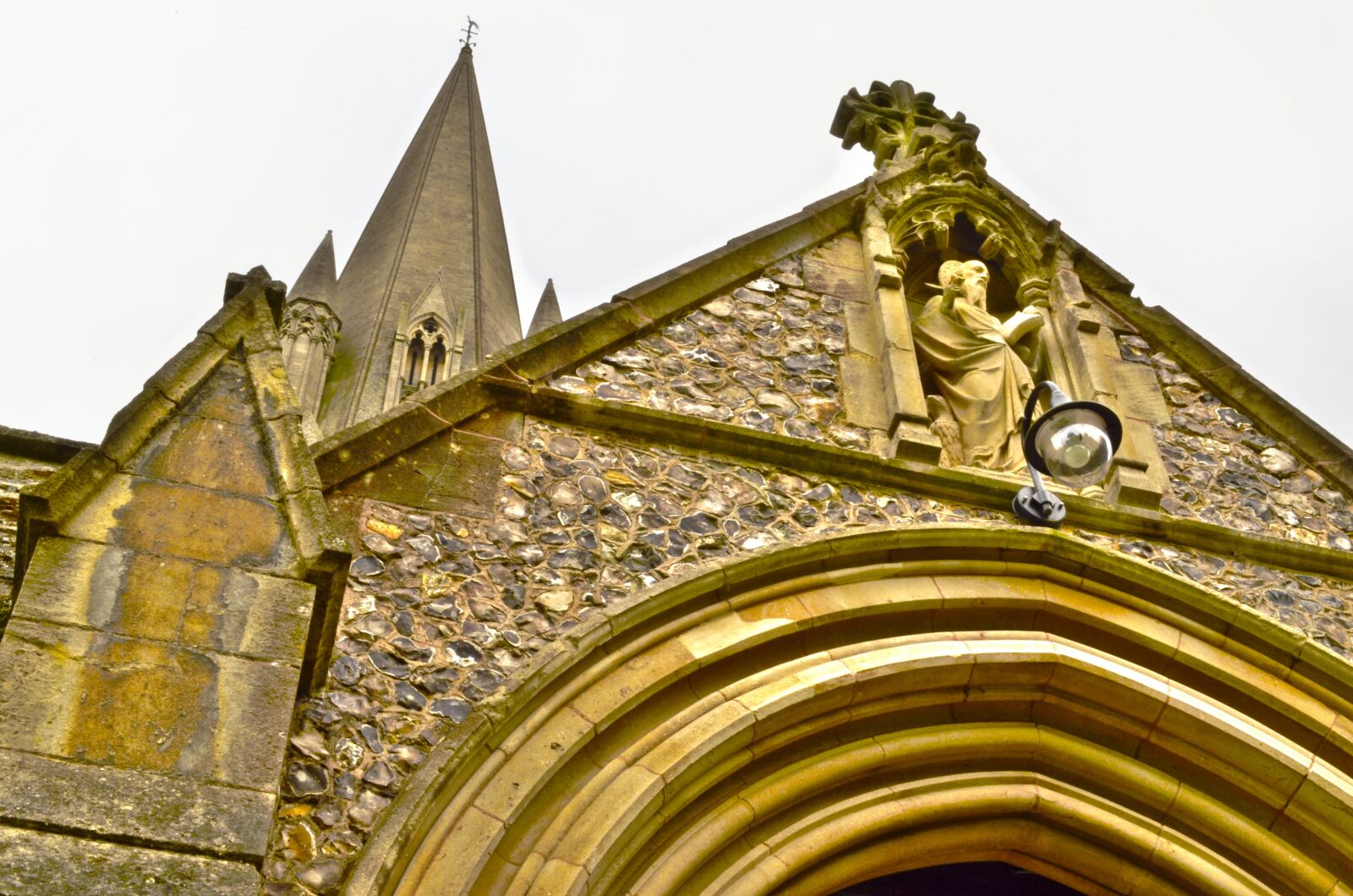 Nikon D7000 sample photo. Church, redhill, village parish photography