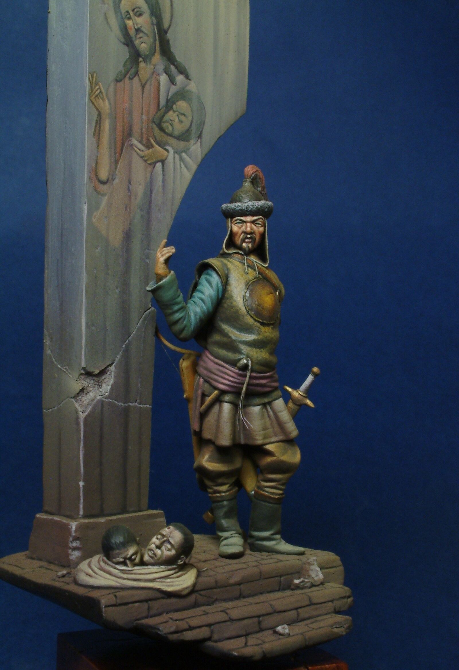 Fujifilm FinePix S602 ZOOM sample photo. Sculpture, miniatures, toy soldiers photography