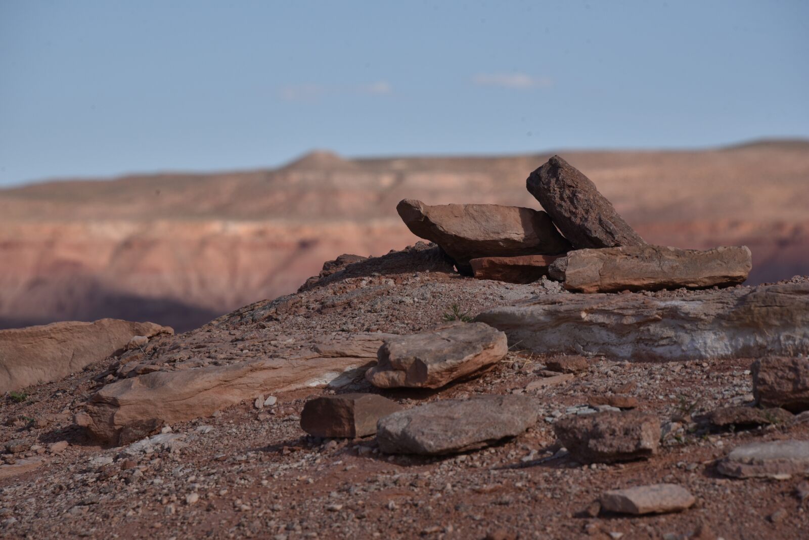 Nikon D750 sample photo. Rockpile, monument valley, desert photography
