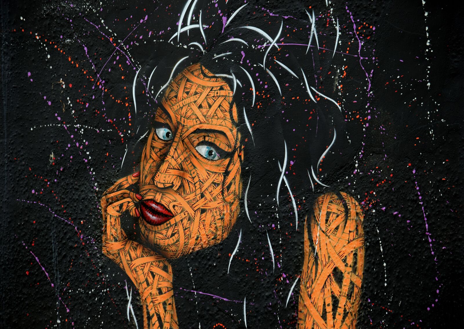 Nikon D3300 sample photo. Street art, wall, amy photography
