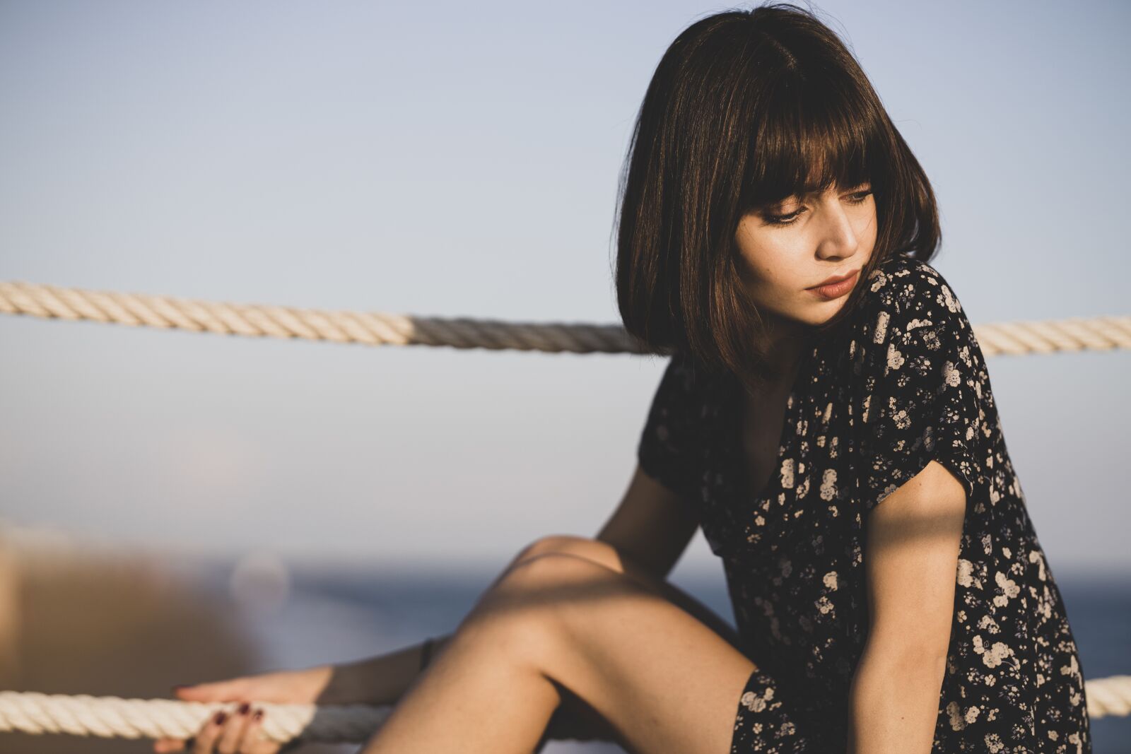 Canon RF 85mm F1.2L USM sample photo. Model, woman, pose photography