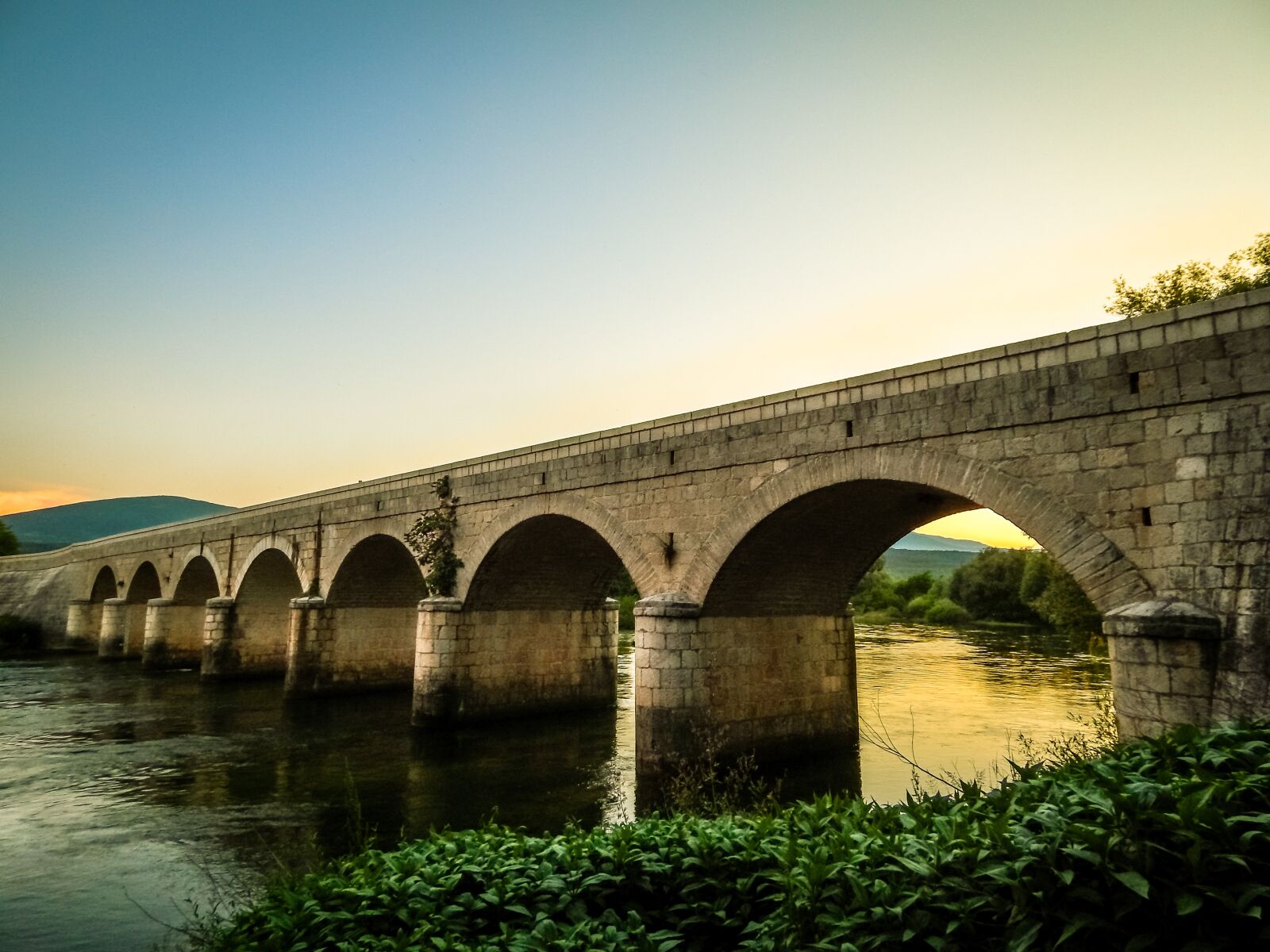 Nikon Coolpix L820 sample photo. Bridge, river, nature photography