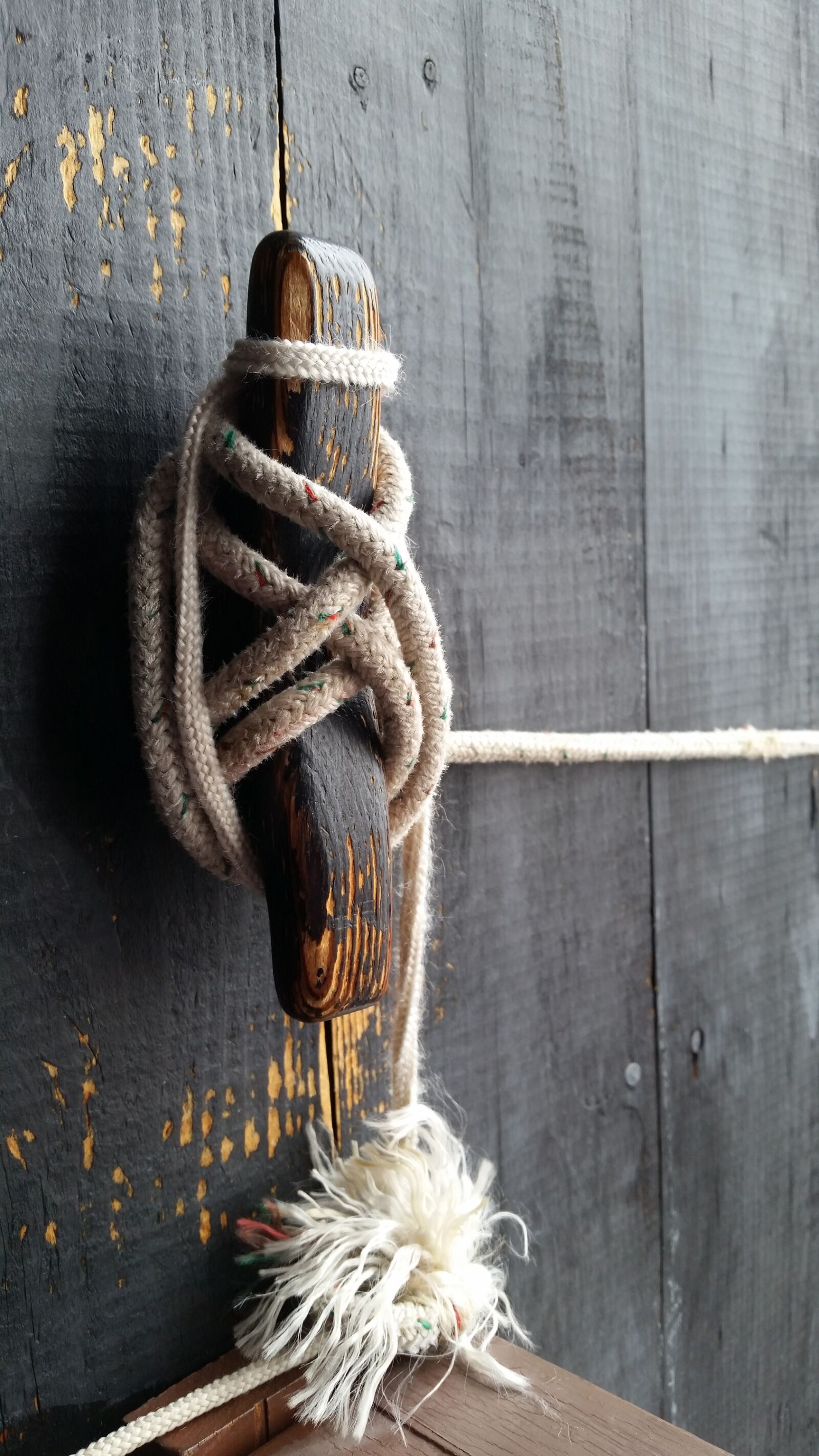 Samsung Galaxy S5 sample photo. Rope, knot, boat tie photography