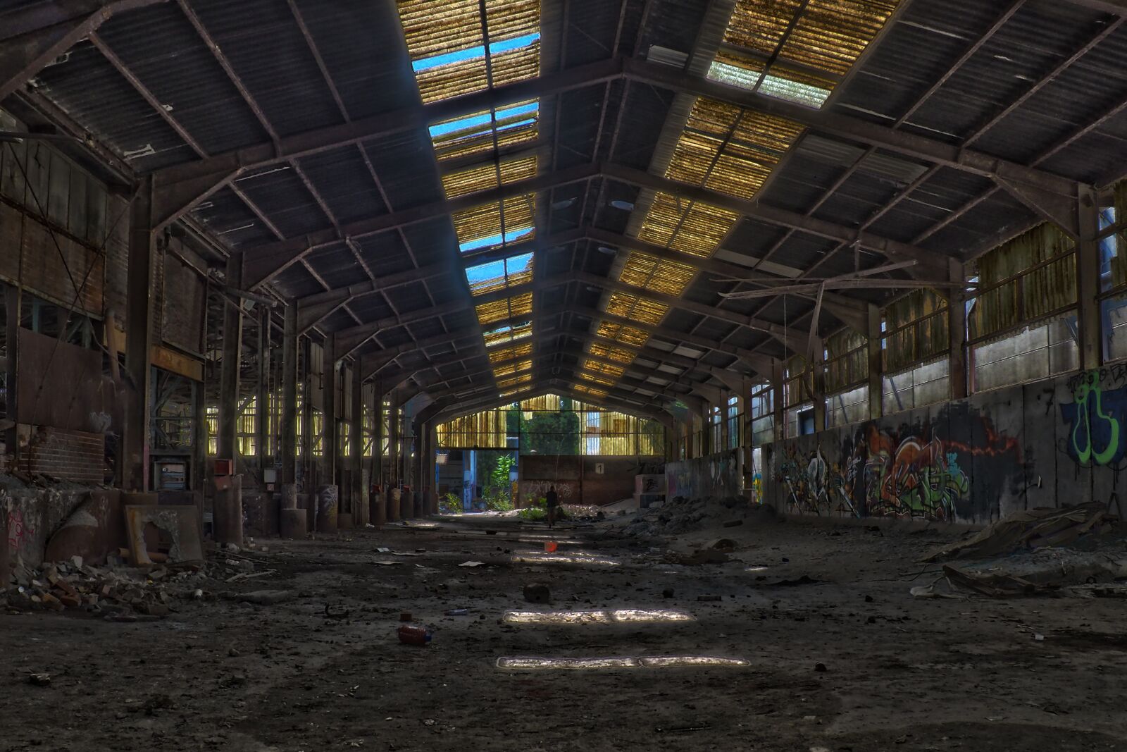 Olympus OM-D E-M10 sample photo. Lost places, factory, pforphoto photography