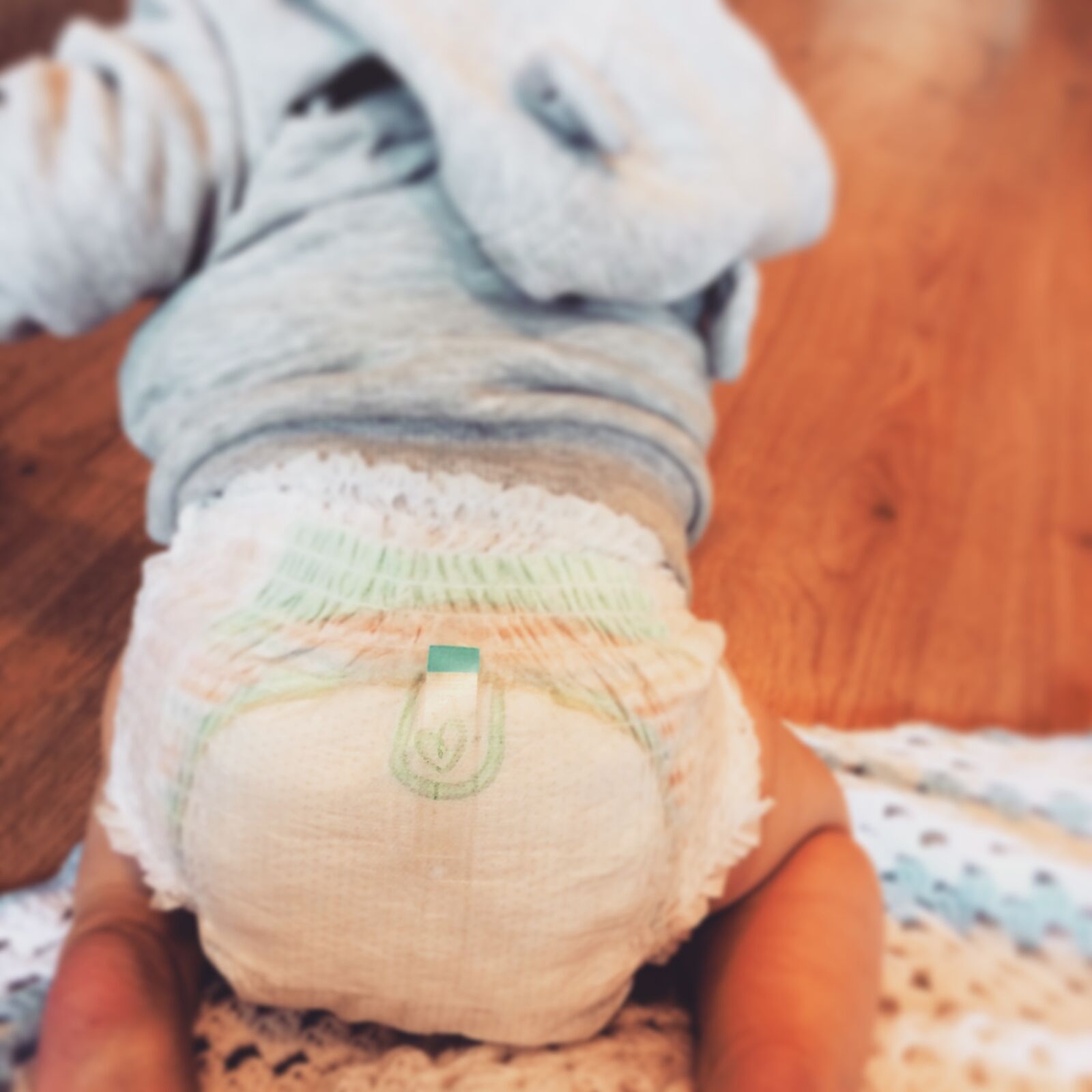 iPhone 5s back camera 4.15mm f/2.2 sample photo. Baby, bum, cute, diaper photography