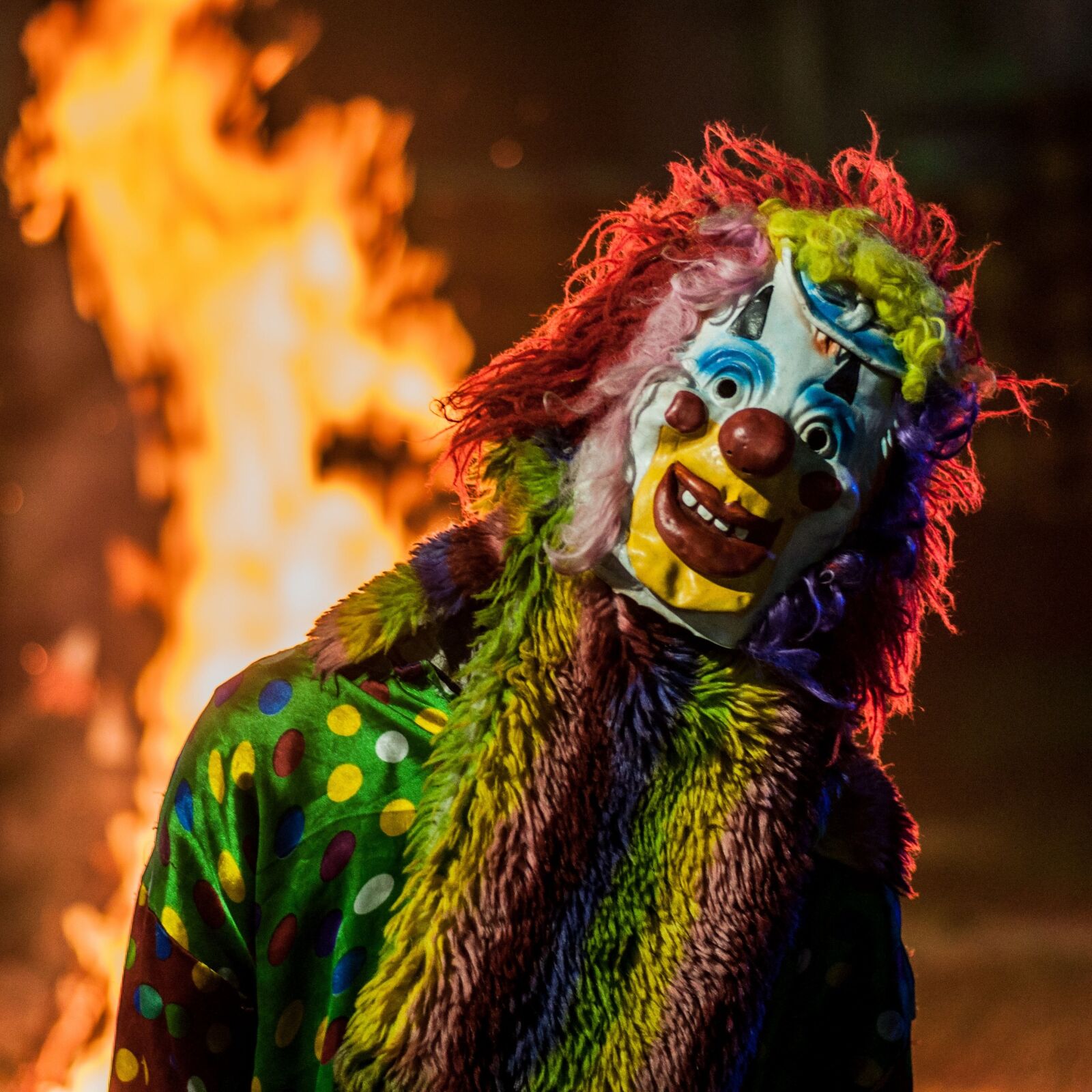 Nikon D90 sample photo. People, clown, serious photography