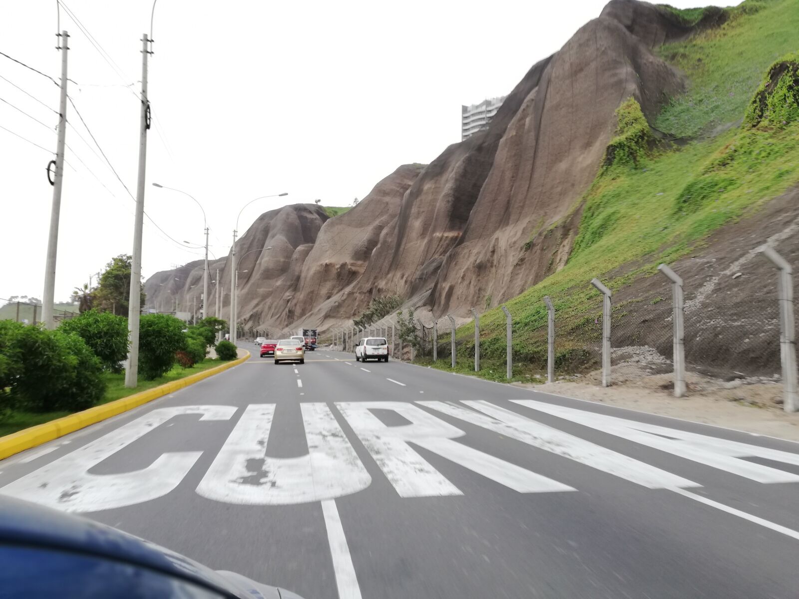 HUAWEI P20 lite sample photo. Chorrillos, costanera, via photography