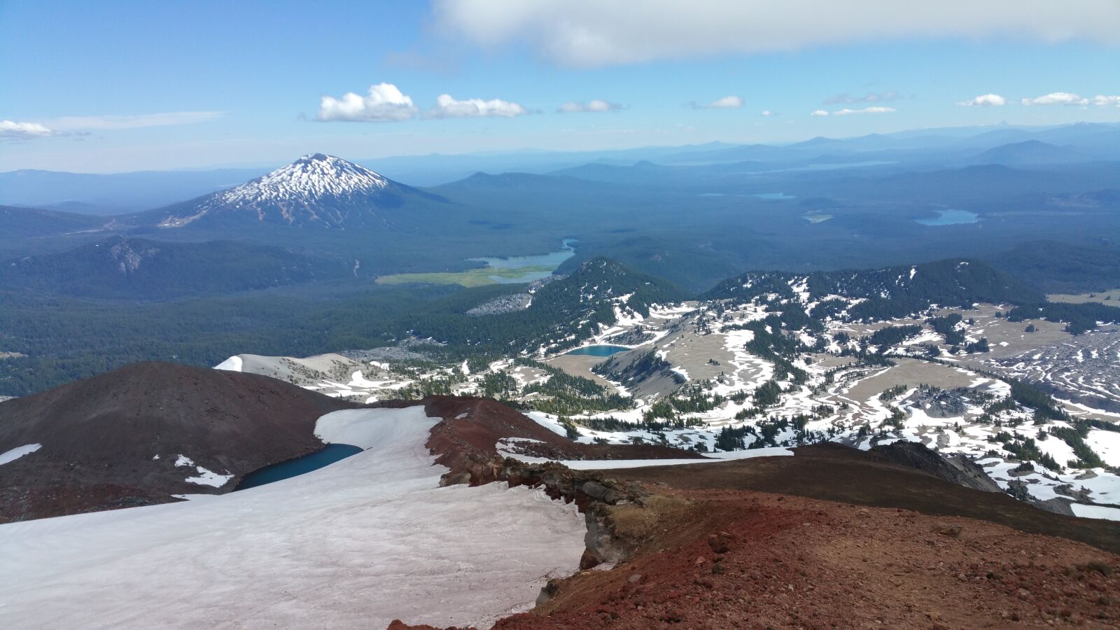 Samsung Galaxy Note Edge sample photo. Mountain, oregon, three sisters photography