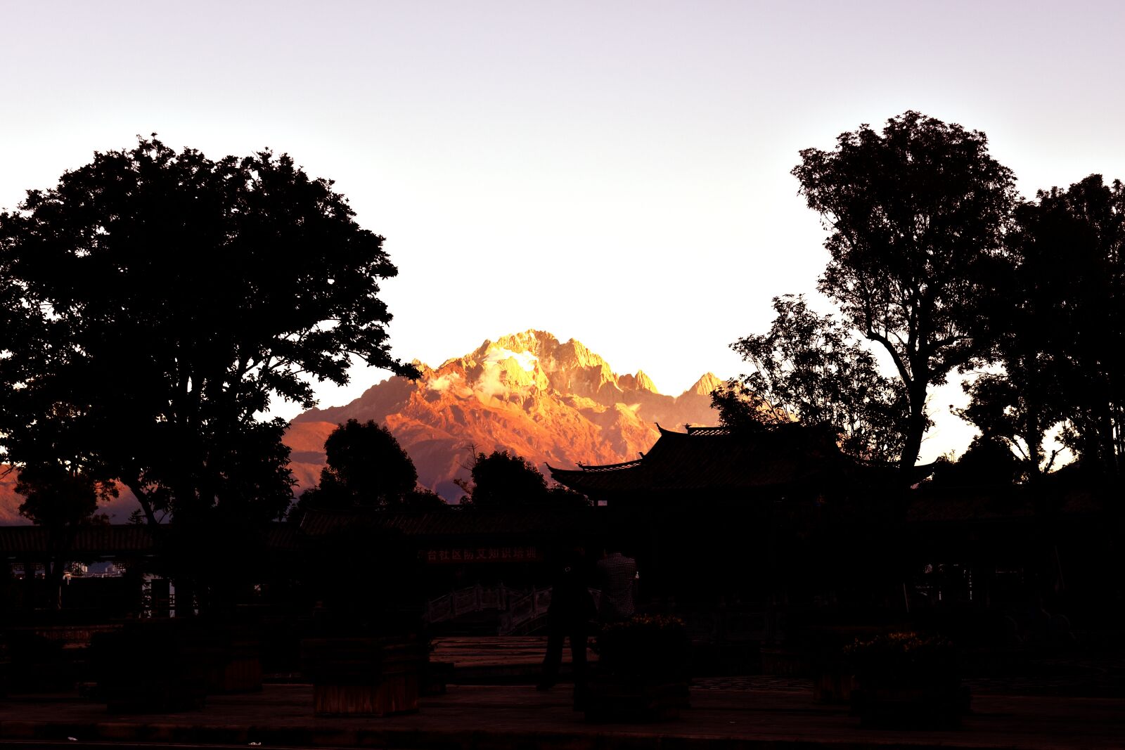 Nikon D5500 sample photo. Snow mountain, sunshine, gold photography