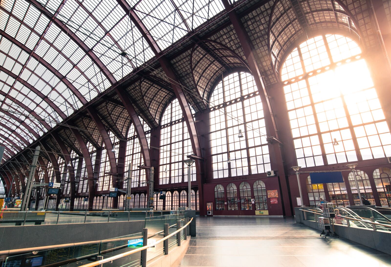 Nikon D610 sample photo. Antwerp, station, central station photography
