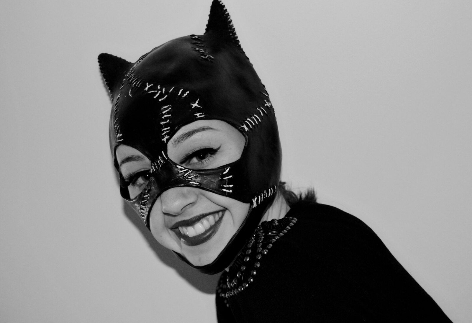 Nikon D3200 sample photo. Woman, cat, catwomen photography