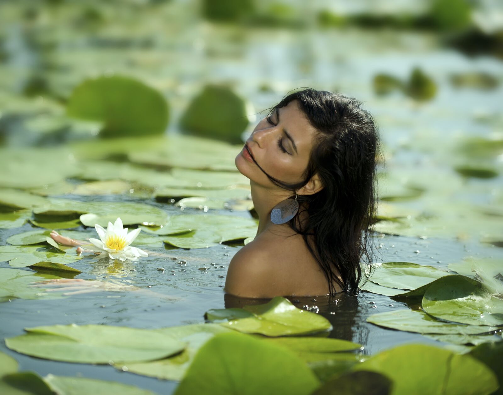 Nikon D3S sample photo. Model, girl, face photography