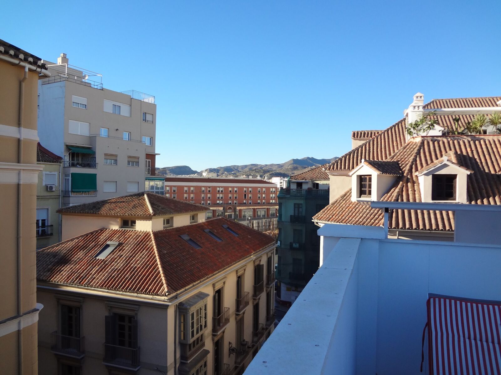 Sony DSC-WX7 sample photo. Rooftops, buildings, spain photography