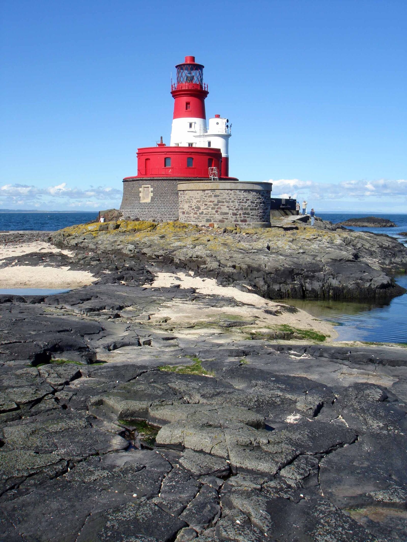 Sony DSC-T9 sample photo. Lighthouse, coast, sky photography