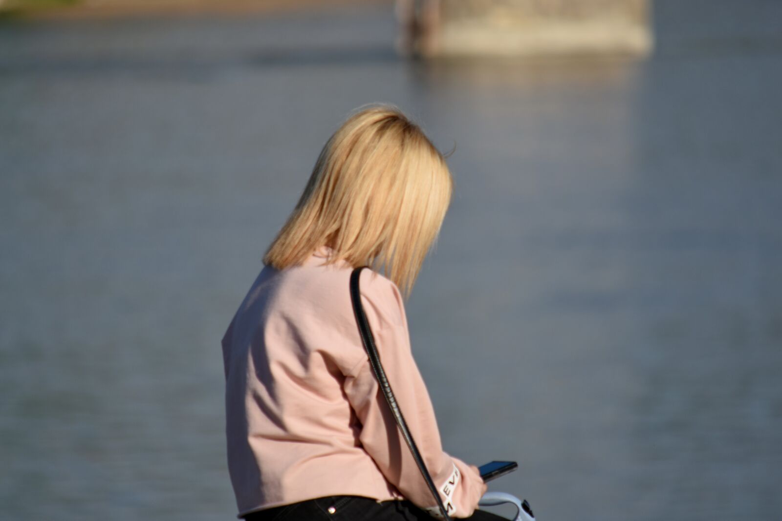Nikon D5500 sample photo. Blonde hair, woman, people photography