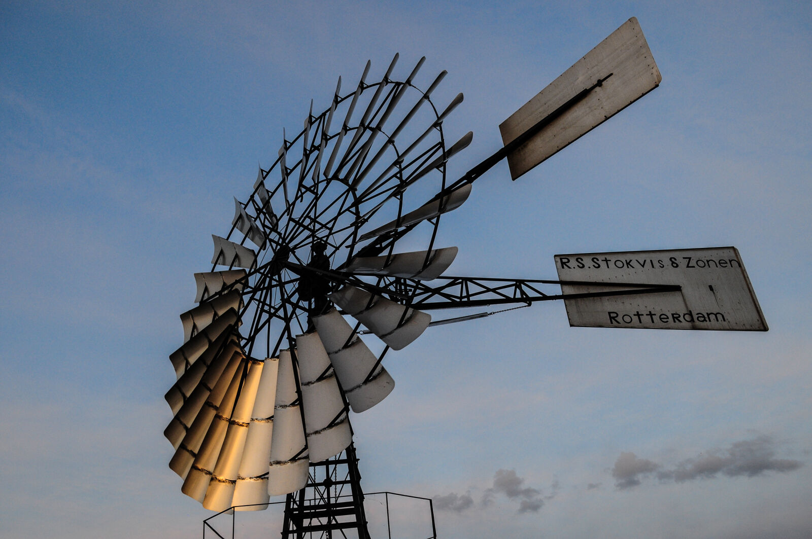 Nikon D5000 sample photo. American, windpump photography
