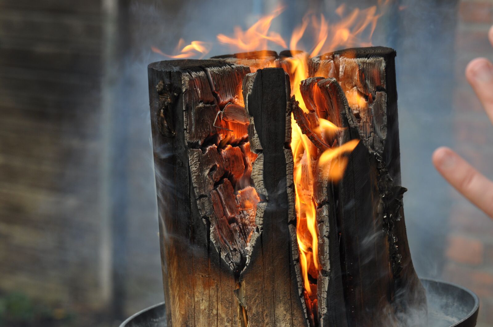 Nikon D5000 sample photo. Fire, heat, flame photography