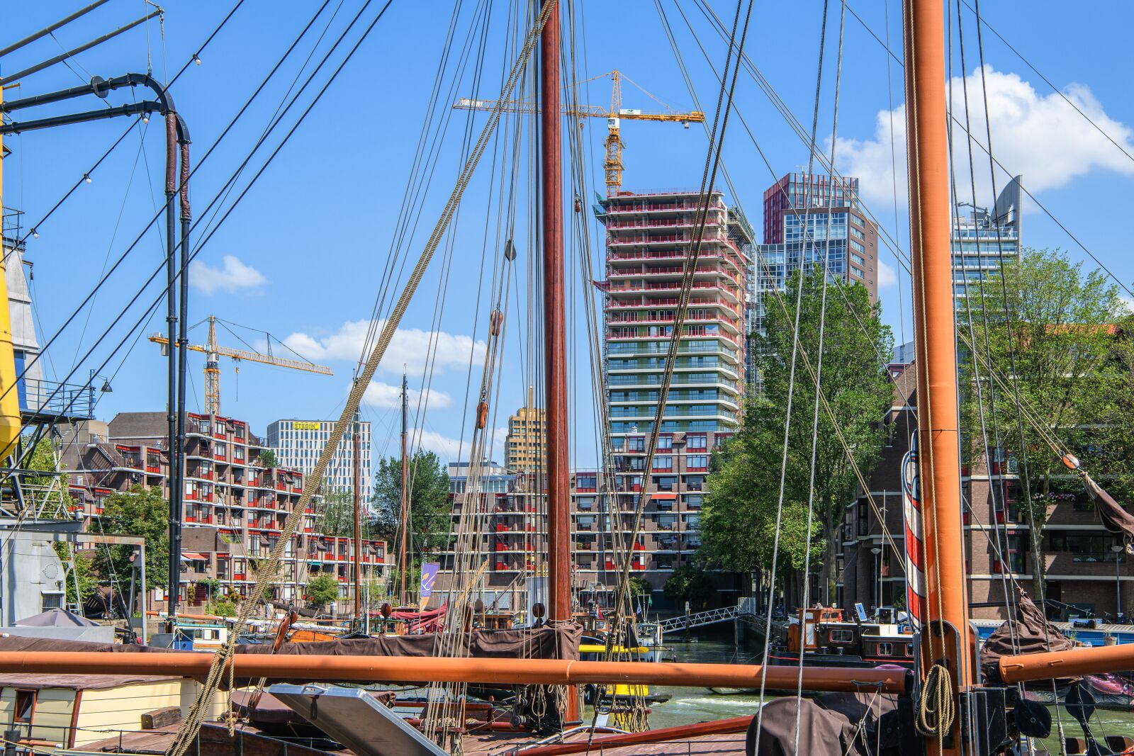 Nikon D850 sample photo. Rotterdam, city, port photography