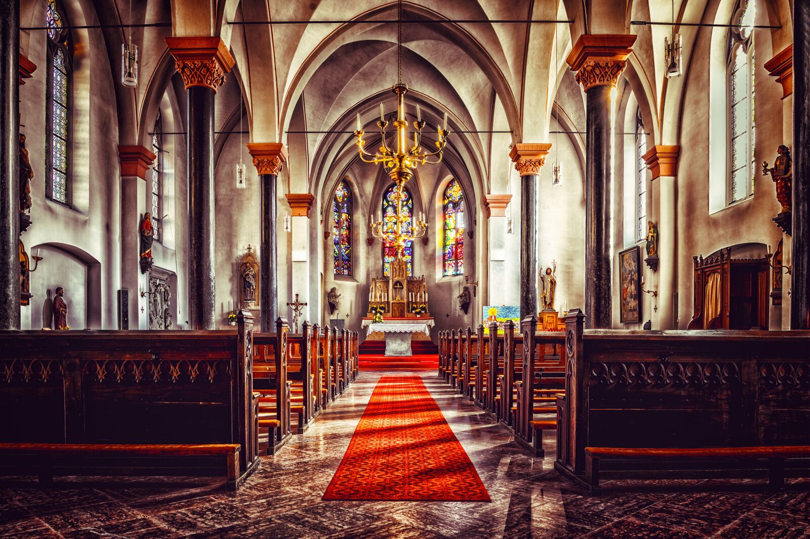 Nikon Z6 sample photo. Church, interior, architecture photography