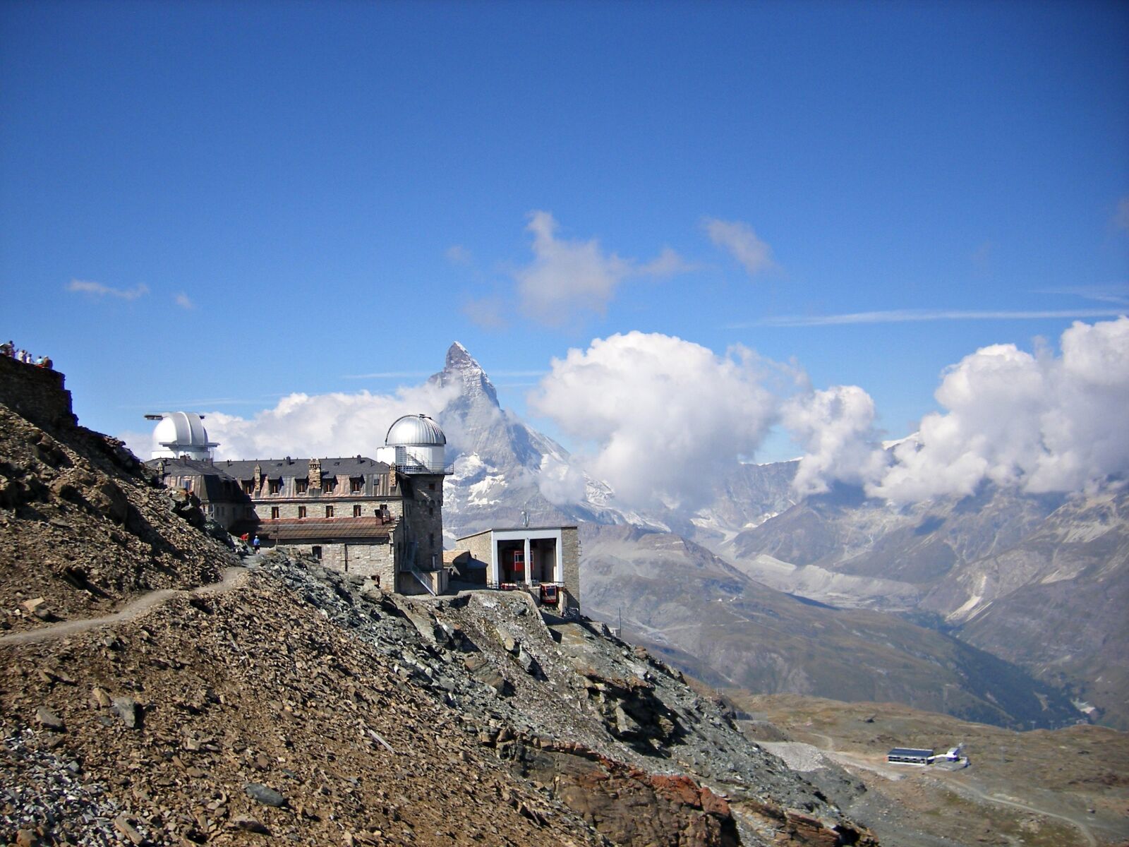 Fujifilm FinePix F460 sample photo. Matterhorn, mountains, away photography