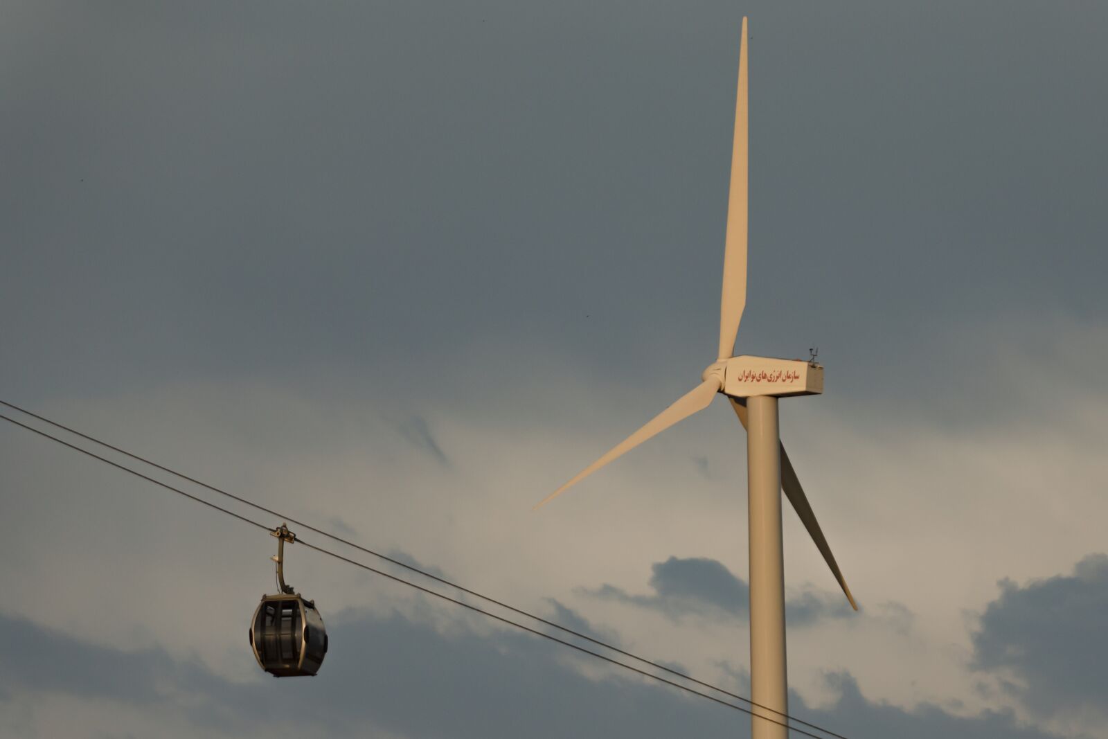 Canon EF 70-200mm F2.8L IS II USM sample photo. Tabriz, wind turbine, energy photography