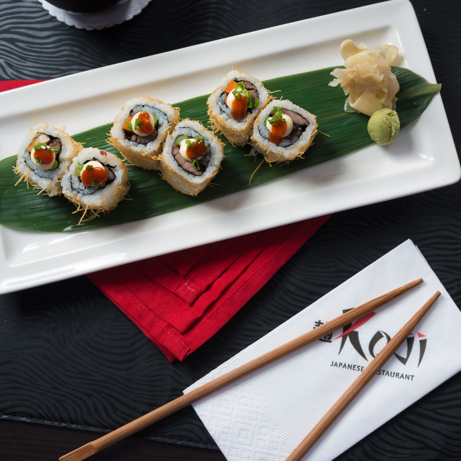Nikon AF-S Nikkor 24-70mm F2.8G ED sample photo. Avocado, ceramic, plate, chopsticks photography