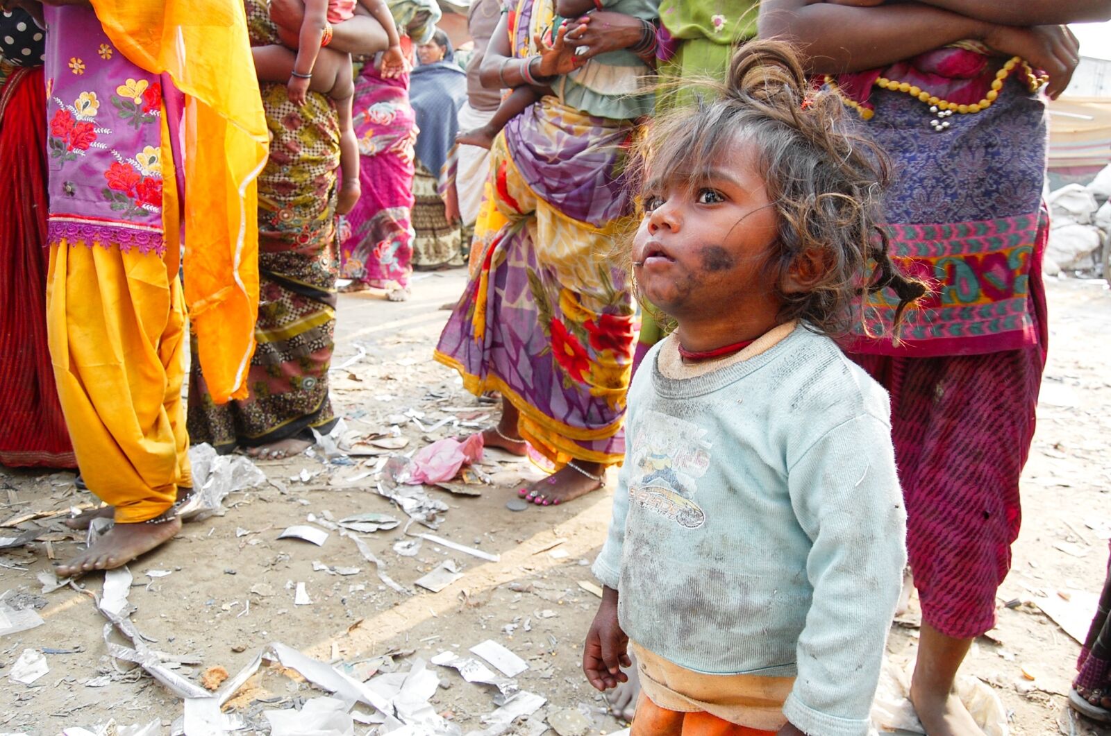 Nikon D40 sample photo. Slums, poor, help photography
