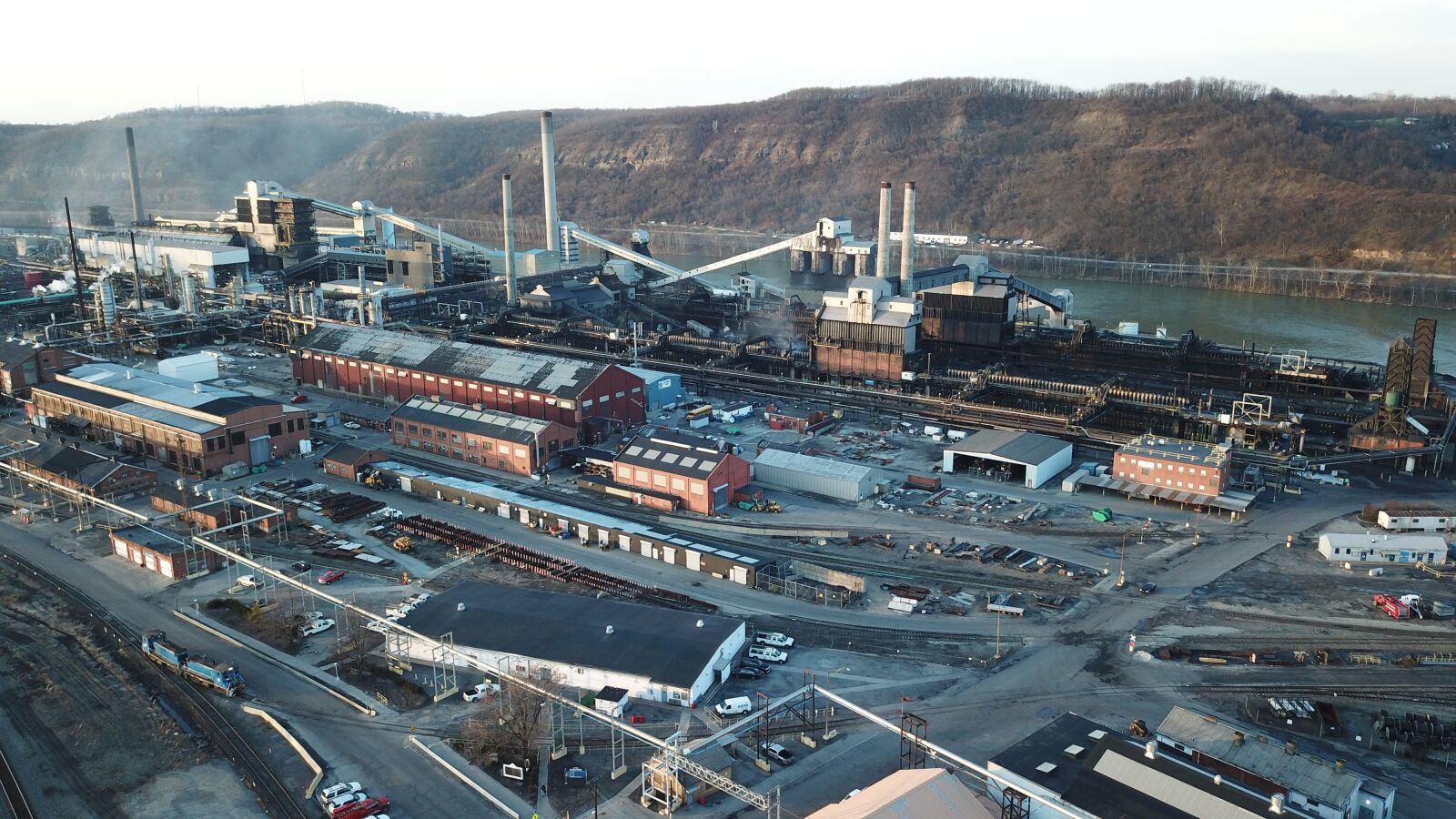 DJI FC220 sample photo. Clairtoncokeworks, ussteel, clairtonmill photography