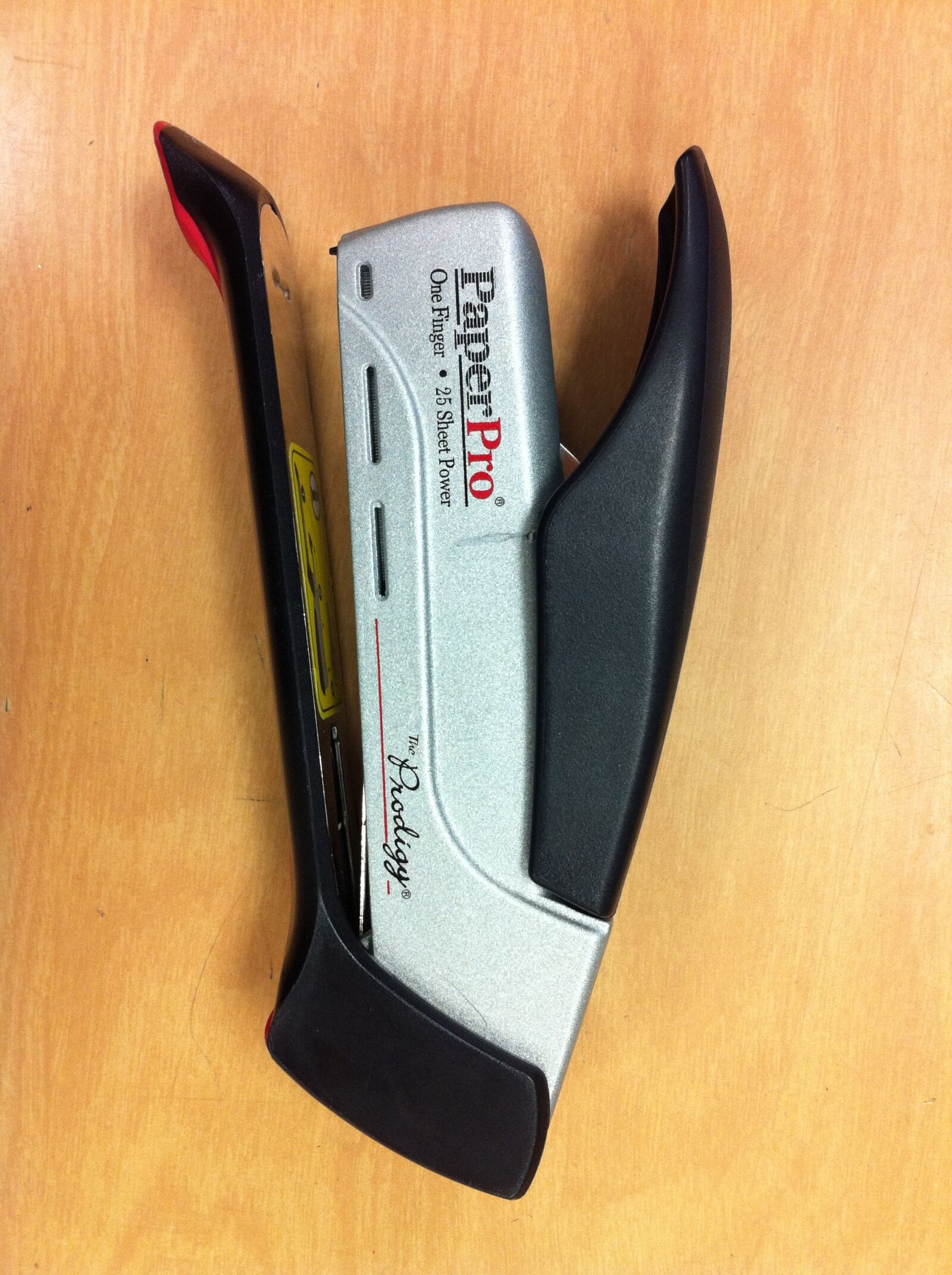 Apple iPhone 4 sample photo. Stapler, office supplies, school photography