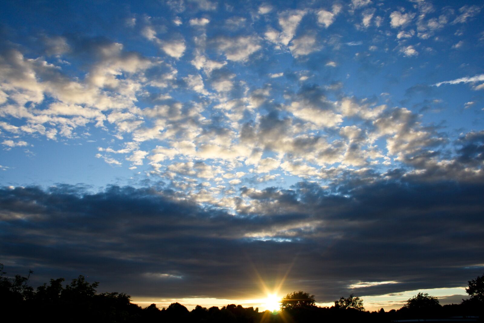 Canon EF-S 18-55mm F3.5-5.6 II sample photo. Skyscape, clouds, sun photography