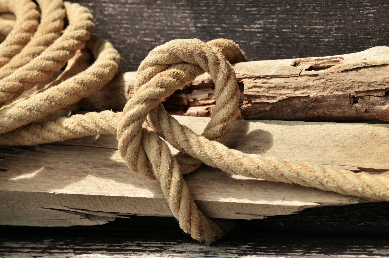Nikon D5100 sample photo. Rope, natural rope, knot photography