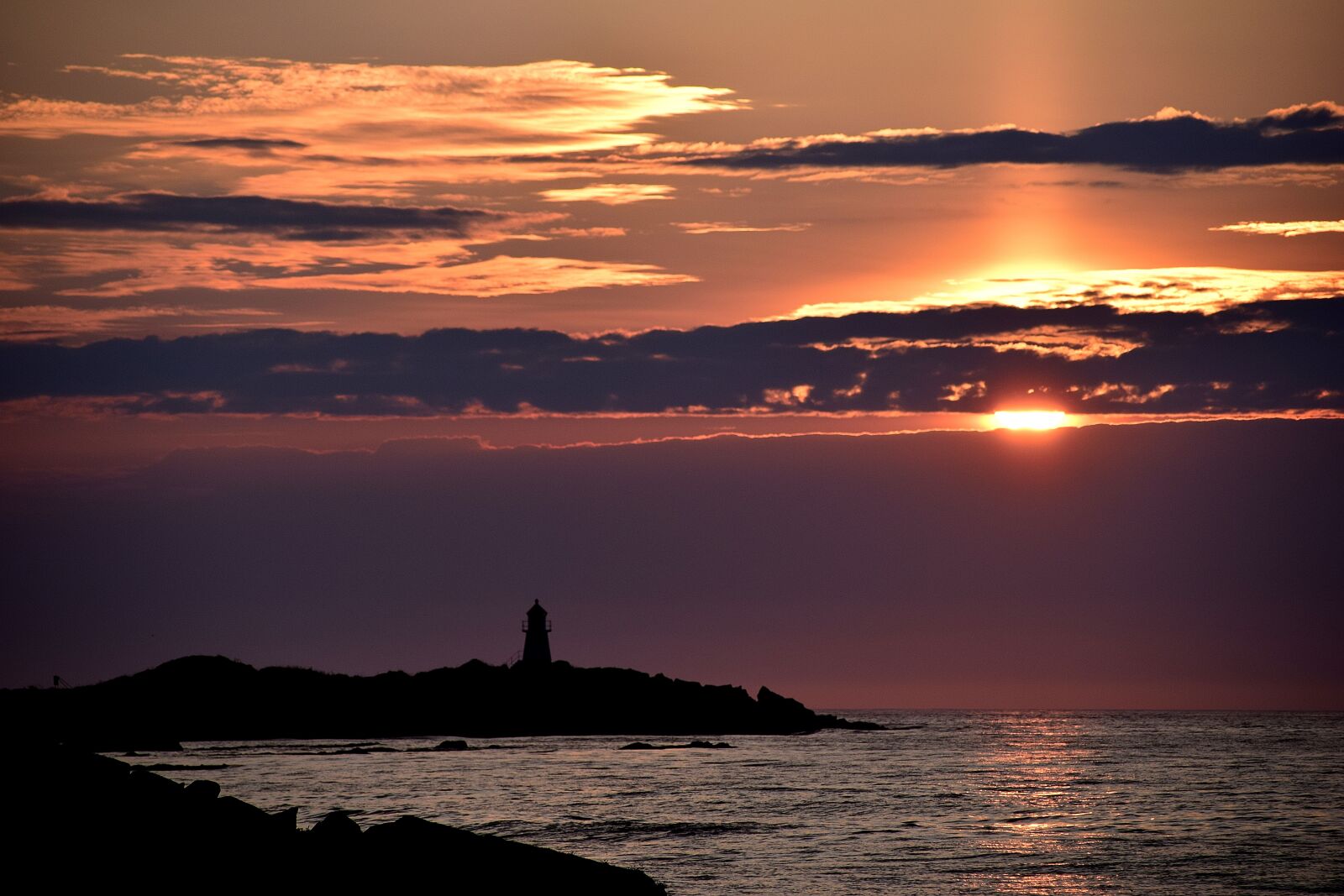 Nikon D5300 sample photo. Lighthouse, sunset, norway photography