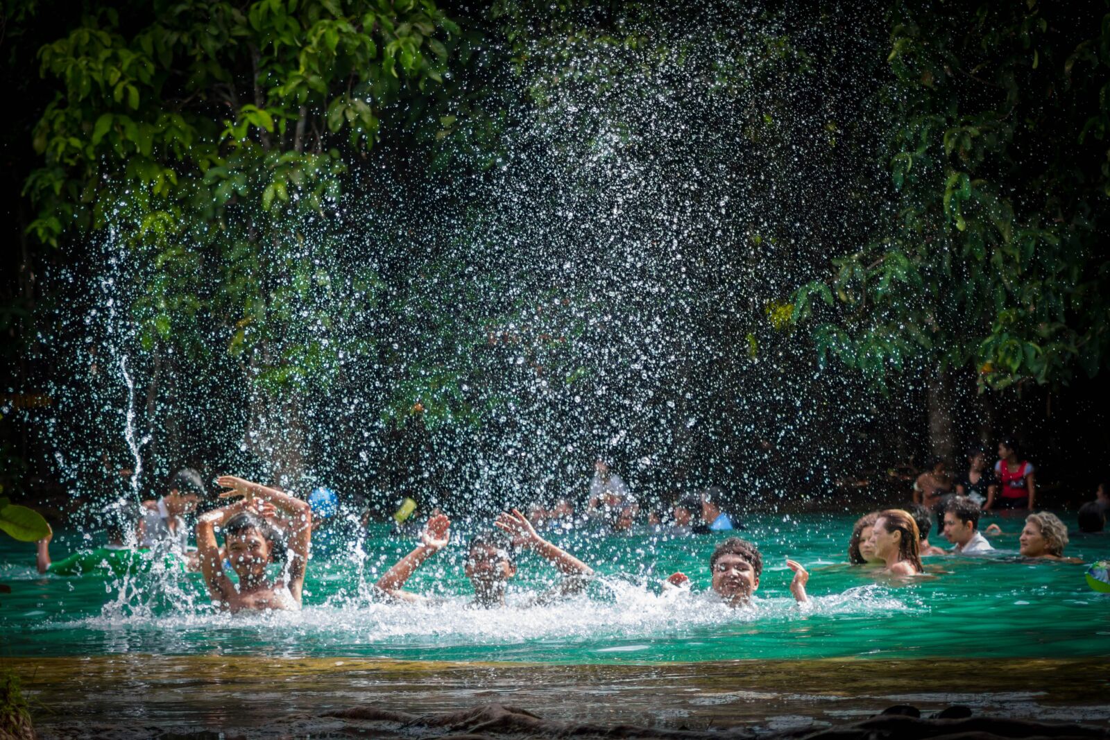 Canon EOS 7D sample photo. Saber, emerald pool, water photography