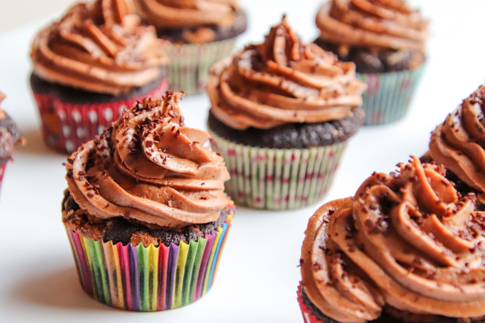 Canon EOS 800D (EOS Rebel T7i / EOS Kiss X9i) sample photo. Cupcakes, chocolate, muffin photography
