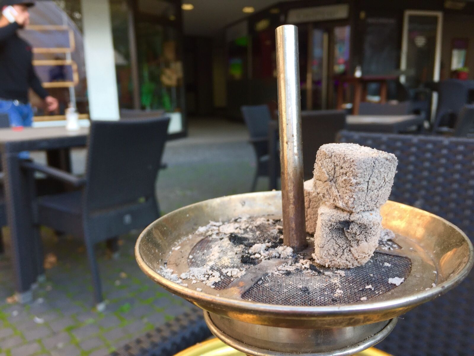 Apple iPhone 6 sample photo. Carbon, pipe, smoke photography