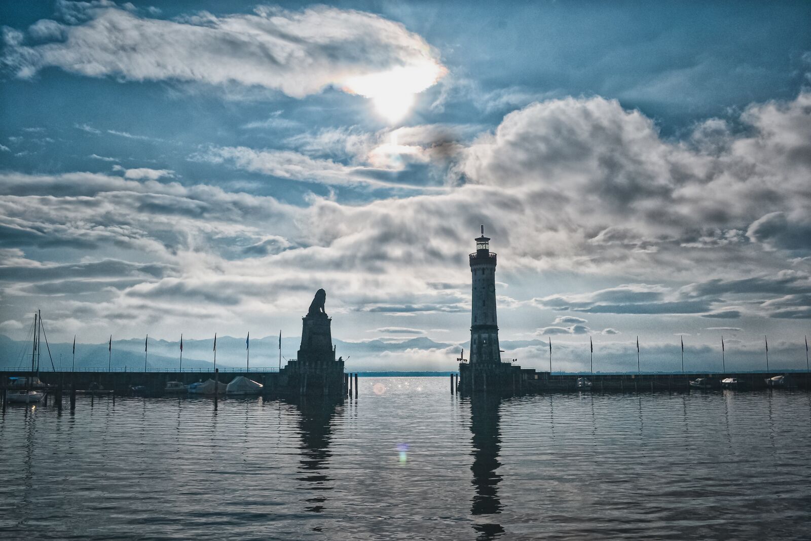 Nikon D3100 sample photo. Lake constance, lindau, lighthouse photography