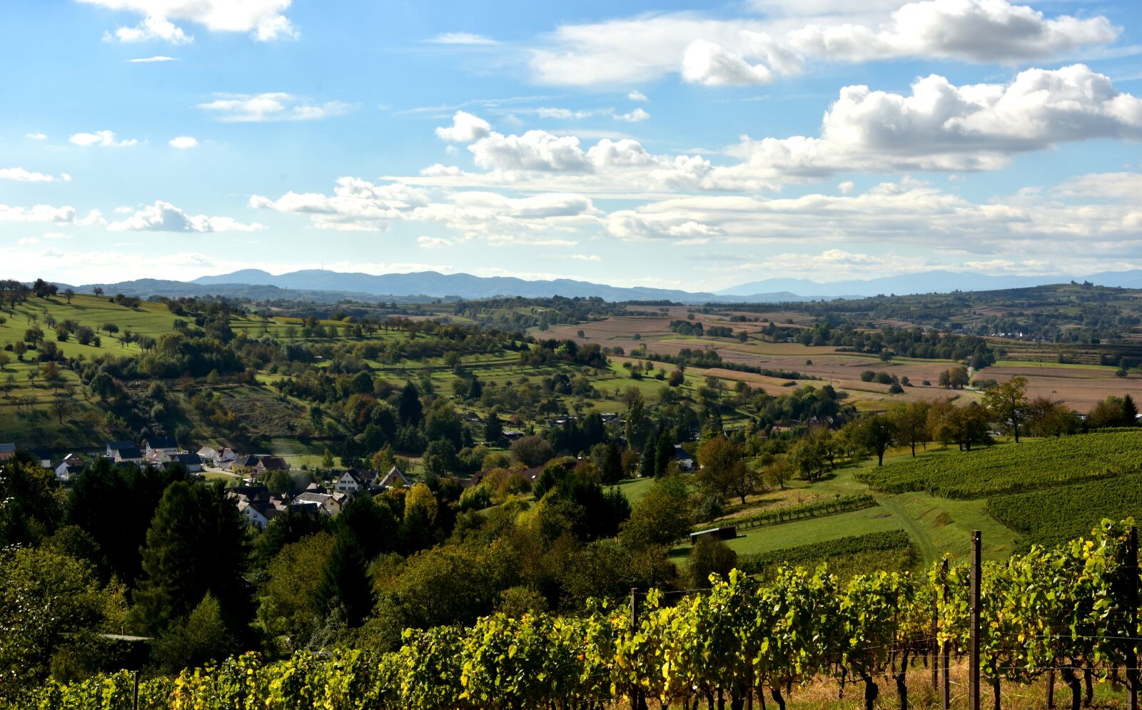 Nikon D7200 sample photo. Kaiserstuhl, landscape, sky photography