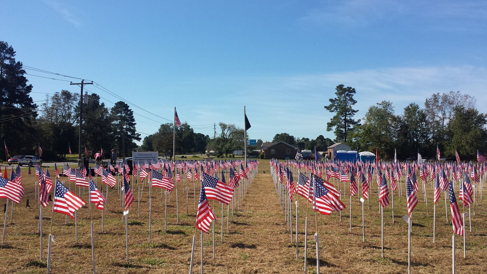 Samsung Galaxy S4 sample photo. Veterans, memorial, flags photography
