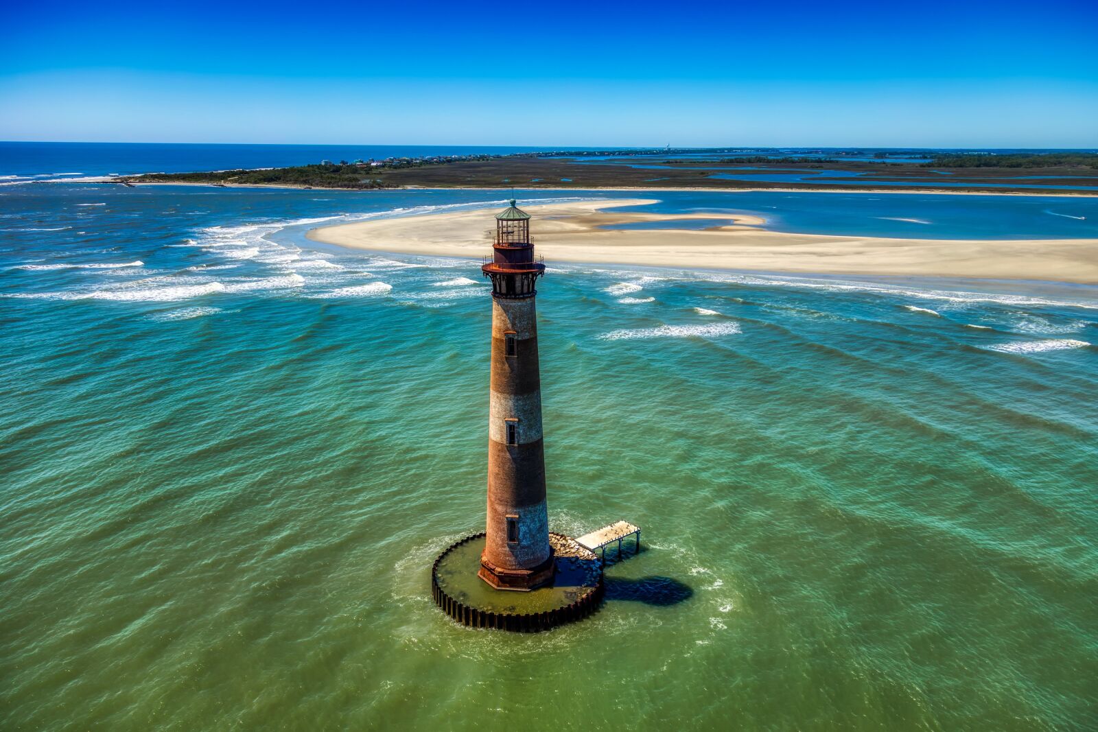 Canon EOS 5DS R sample photo. Morris island, lighthouse, landmark photography