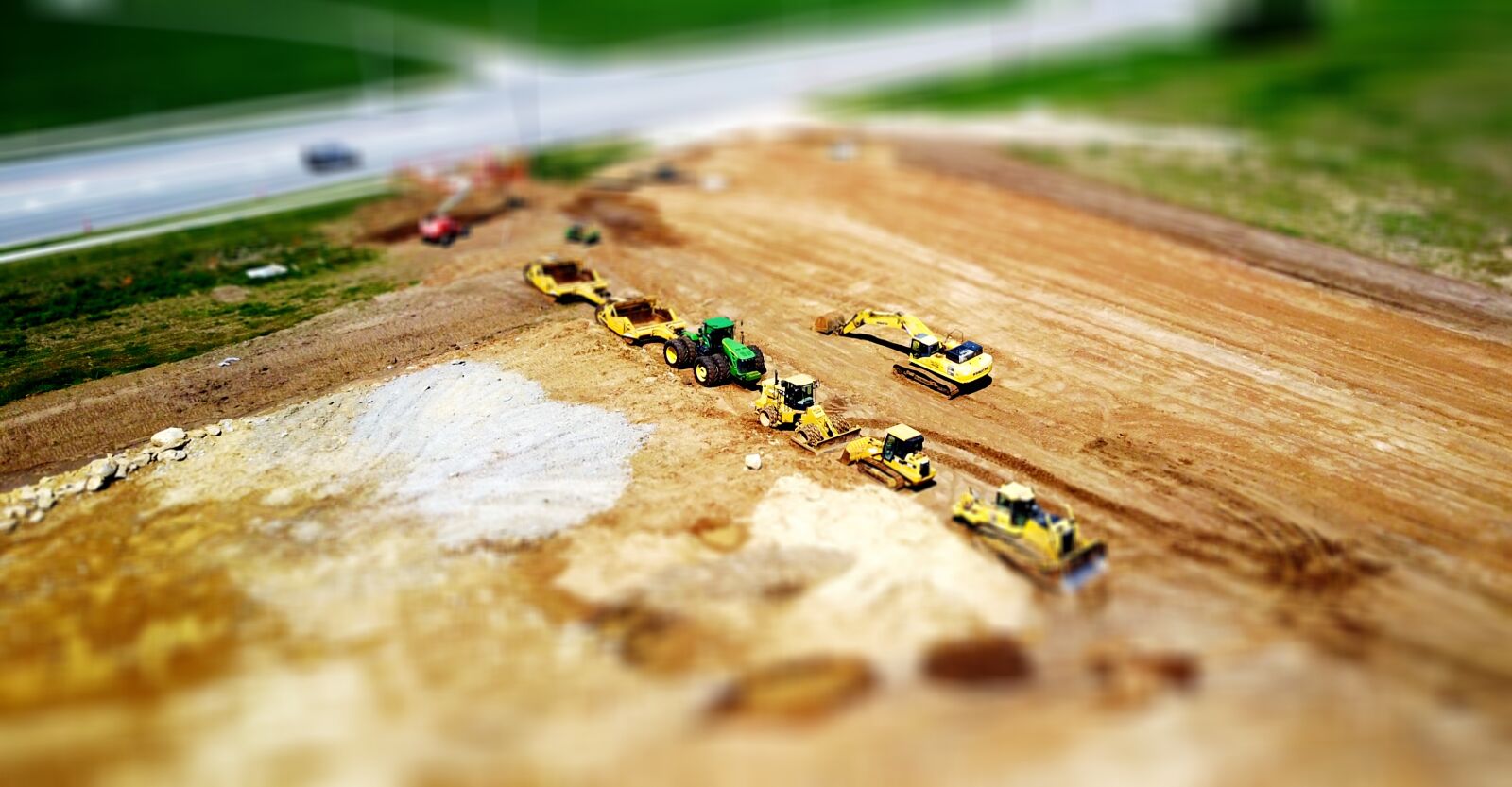 DJI FC220 sample photo. Construction photography