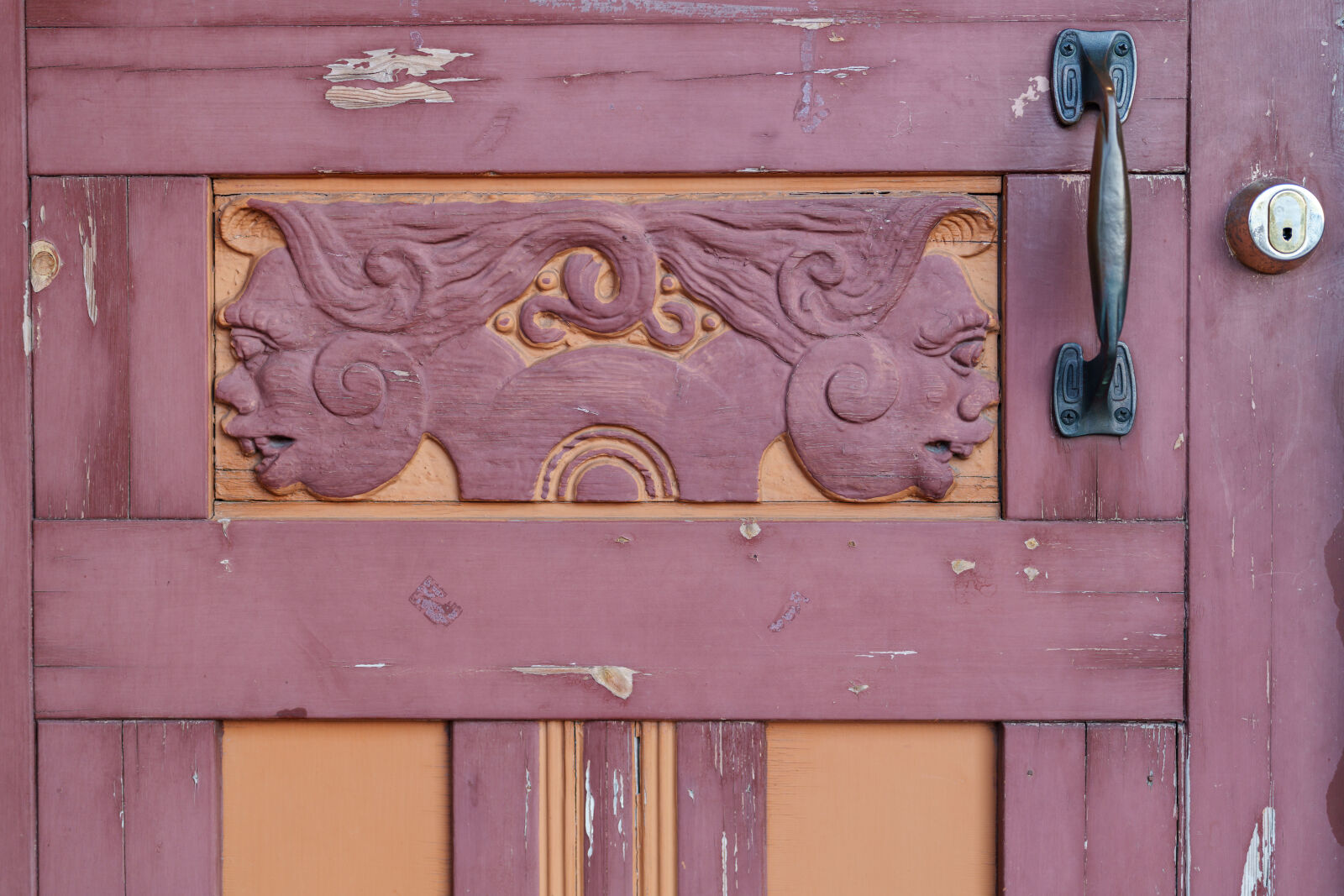Sony FE 50mm F1.4 GM sample photo. Old wooden doorway photography