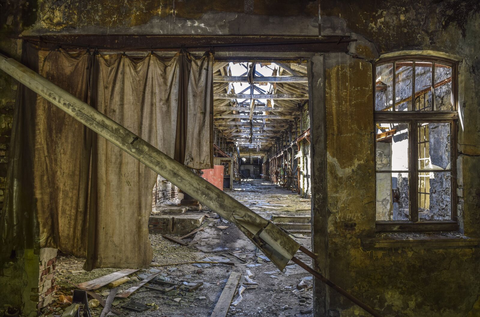 Nikon D3300 sample photo. Lost places, factory, pforphoto photography