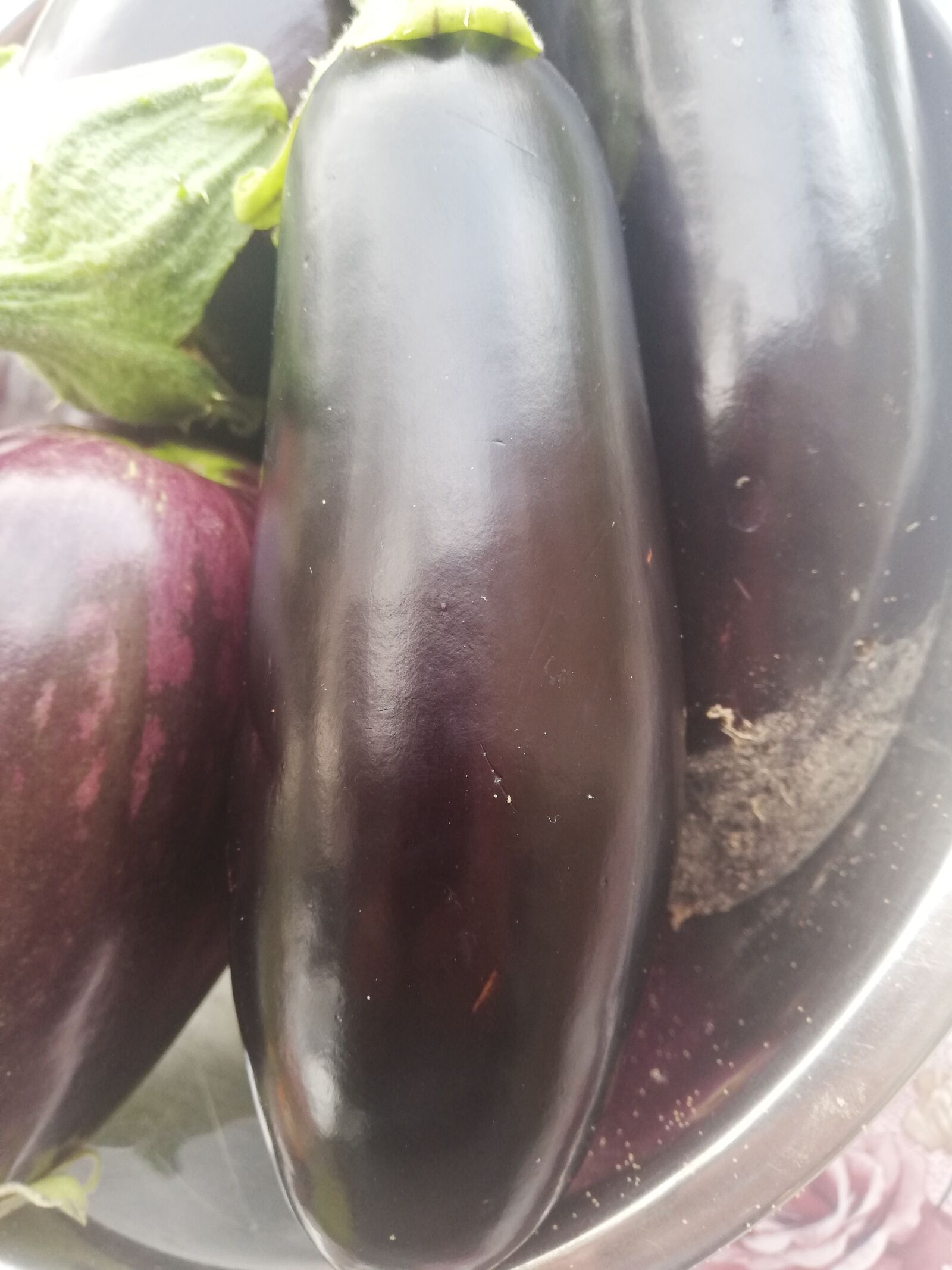 HUAWEI ANE-LX1 sample photo. Eggplant, vegetable garden, summer photography